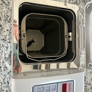 Sunbeam Silver and White Bread Maker